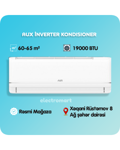 Kondisioner AUX ASW-H18A4/QD3DI İnverter